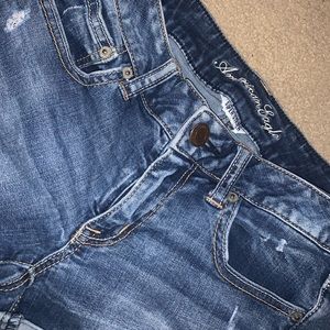 American eagle jean shorts
